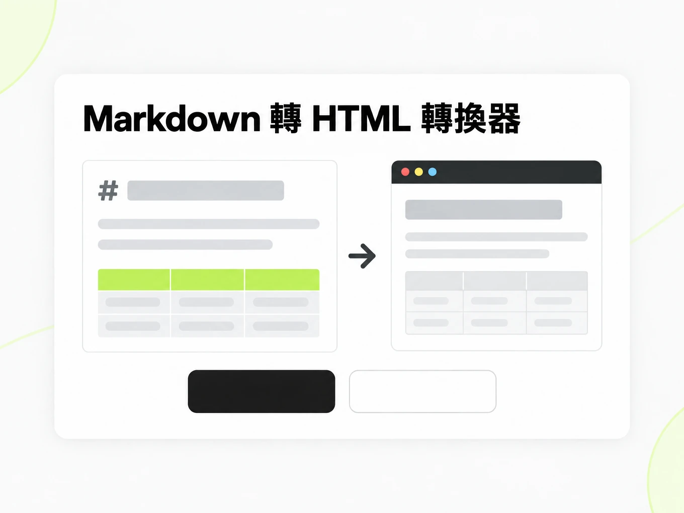 Markdown 轉 HTML 轉換器：把 Markdown 渲染成 HTML 頁面