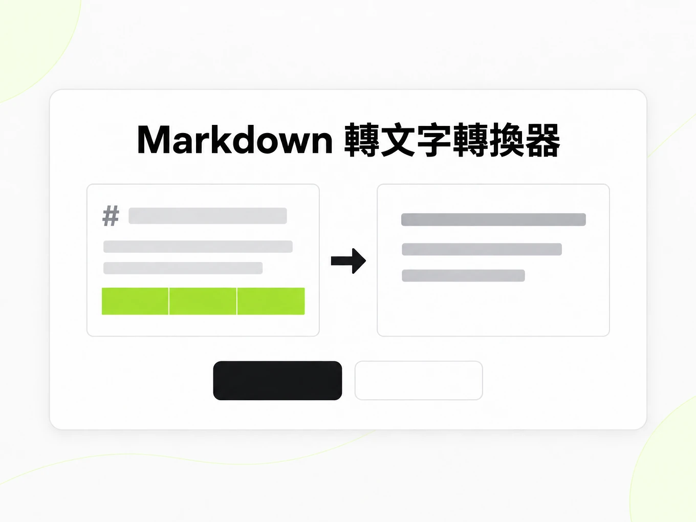 Markdown 轉文字轉換器：把 Markdown 渲染成純文字